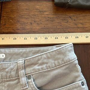 Lands' End Light Gray Corduroy Trousers